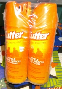 2 PACK BUG SPRAY REPELLENT 6 OZ EACH CUTTER FREE SHIPPING - Picture 1 of 1