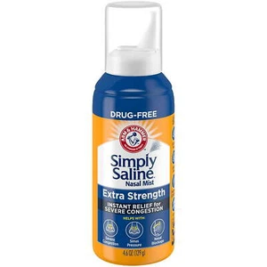 ARM & HAMMER Simply Saline Extra Strength Nasal Mist 4.6oz- Instant Relief for S - Picture 1 of 2