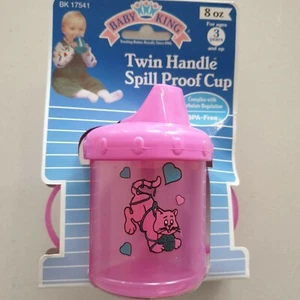 Baby King Twin Handle Spill Proof Cup - Picture 1 of 13