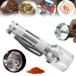 Silver Portable Electric Auto Grinder for Herb &Garlic Grinding Battery Power - Picture 1 of 6