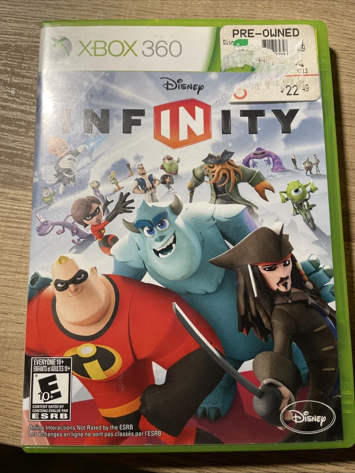 DISNEY INFINITY Microsoft Xbox 360 Game DISC ONLY NEW SEALED (No Portal Figures) - Image 1 of 1