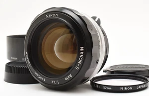 Nikon Nikkor-S S Auto 55mm f/1.2 Standard Manual Focus Lens [Near Mint] #2425484 - Picture 1 of 12