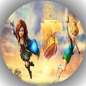 Tortenaufleger Geburtstag Party Tortenbild Fondant - Oblate Tinkerbell P3 - Bild 1 von 1