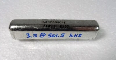 Collins 3 KC USB Filter for 500 KHz IF, 7 DB Insertion Loss P/N 526 8479 030 - Image 1 of 3