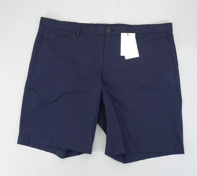 Shorts chino listrado costura interna Zaine SW 9" masculino New Theory azul tamanho 40 - Imagem 1 de 4