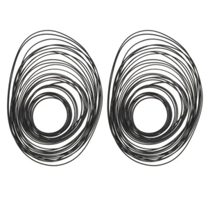 2 paquetes de cintas de casete casetes de cinturón cuadrado reproductor de videograbadora reparación de voz nuevo - Imagen 1 de 12