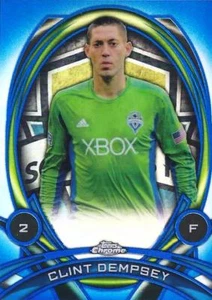2014 Topps cromadas Major League Soccer 'en forma' tarjetas de inserción azul paralelo/99 - Imagen 1 de 34