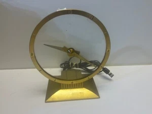 VTG MCM JEFFERSON GOLDEN HOUR MYSTERY CLOCK- RUNS - Picture 1 of 3