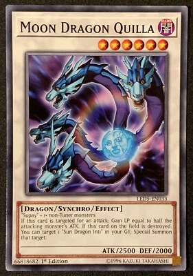 Moon Dragon Quilla - LED5-EN033 - Common - 1st Edition - YuGiOh TCG - Image 1 of 3