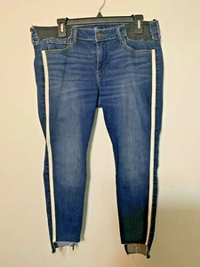 HOLLISTER Low Rise Crop Super Skinny Classic Stretch Denim Size 32x26 - Picture 1 of 6