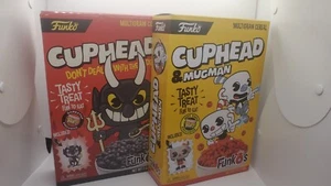 Funko Funk-O’s Cereal Cuphead Lot (Devil And Cuphead & Mugman) EXPIRED - Picture 1 of 12