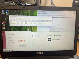 Stone N310H i5 4th Gen 15.6" 8GB 128GB SSD Win 11 Pro + Office 2021 - Works Fine - Picture 1 of 7