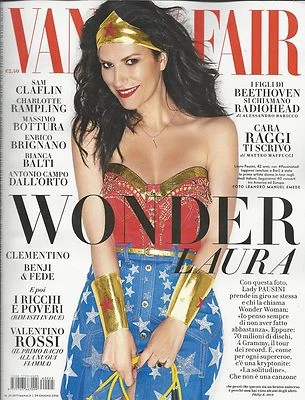 Vanity Fair Magazine Laura Pausini Sam Claflin Charlotte Rampling Bianca Balti - Image 1 of 4