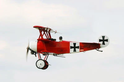 FOKKER DR I, Jagdflugzeug. Modellbauplan RC 1:6 - Bild 1 von 3