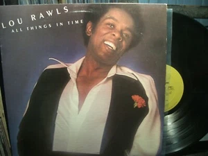 LOU RAWLS All Things In Time LP 1976 Philadelphia Intl - Imagen 1 de 2