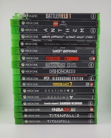 Xbox One Video Game Lot - 17 Games 