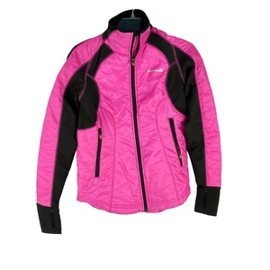 GIACCA DONNA VALANGA ROSA FULL ZIP TAGLIA MED WATER RESIST/WIND RESIST. - Foto 1 di 11