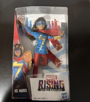 Figura de Acción Posable Marvel Rising Secret Warriors MS. MARVEL Caja Original Foto 1 de 4