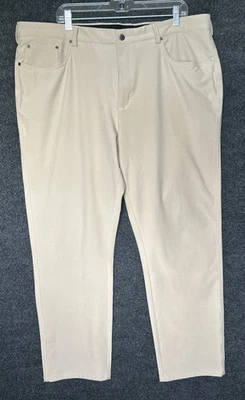 Брюки для гольфа кремовые Greg Norman 40x30 - Изображение 1 из 4