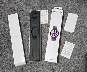 Samsung Galaxy Watch 6 Puste pudełko 40mm Wi-Fi GPS Grafit | Wielka Brytania | Szybka dostawa - Zdjęcie 1 z 1