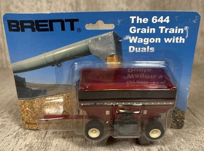1/64 Speccast Brent 644 Grain Train Gravity Wagon With Duals DieCast - Image 1 of 4