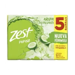 10 JABONES ZEST PEPINO (90g) - 10 ZEST SOAPS 🇲🇽 - Picture 1 of 3