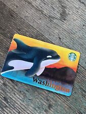 NEW & UNLOADED Starbucks 2019 WASHINGTON ORCA giftcard * Seattle * UNLOADED CARD
