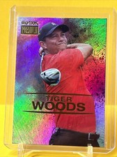 2021 Metal Universe Champions Tiger Woods Sky Box Gold Premium Golf