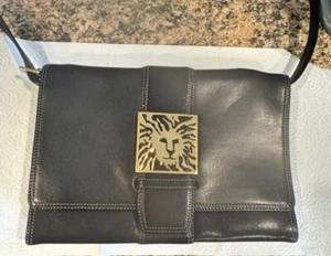 ANNE KLEIN LEATHER HANDBAG PURSE IN EXCELLENT CONDITION - Picture 1 of 6