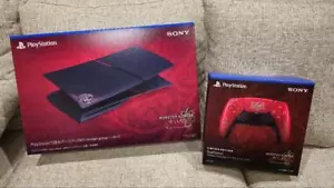 Monster Hunter Wilds DualSense Wireless PS5 Cover & Controller Slim Set Limited - Picture 1 of 3