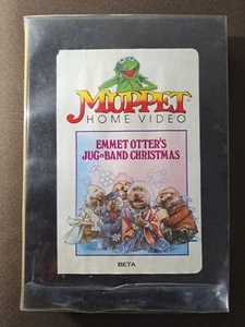 Seltene Emmet Otter's Krug Band Weihnachten Muppet Heimvideo Beta (nicht VHS) ungetestet - Bild 1 von 16