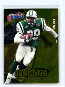 2000 Fleer Gamers Extra PARALLEL #8 Dedric Ward New York Jets Northern Iowa UNI