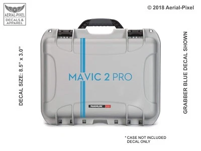 DJI Mavic 2 Pro Drone Case Decal  for Nanuk Pelican GoProfessional GPC & More  - Image 1 of 4