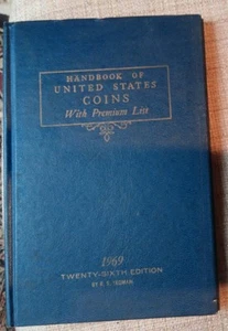 Manual de monedas de Estados Unidos 1969 con lista premium 26ª edición, R.B. Yeoman - Imagen 1 de 5