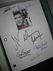 Zabójcza broń podpisany scenariusz filmowy X7 Mel Gibson Danny Glover Gary Busey Love pocztówka fotograficzna
