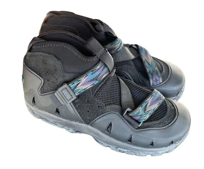 Teva Revive '94 Sandalia Senderista Negra Media, Unisex Talla 7/8.5 Usada en Excelente Condición Foto 1 de 4