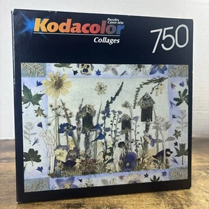 Bird Houses In Bloom VTG 2003 RoseArt Kodak Collages 750 Piece Jigsaw Puzzle NEW - Picture 1 of 10
