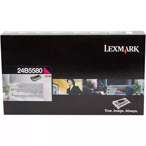 Genuine Lexmark 24B5580 Magenta Toner Cartridge CS748 A-Seal Vat Inc - Picture 1 of 1