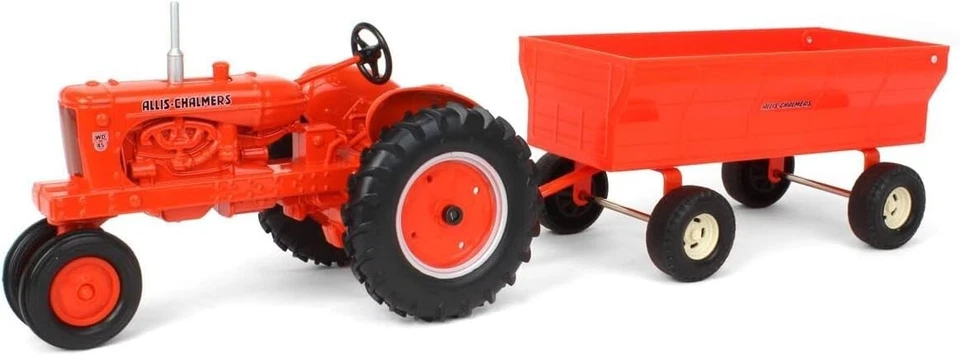 1/16 Allis Chalmers WD-45 Tractor with Flare Box Wagon 16474 - Image 1 of 1