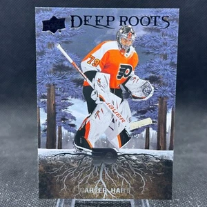 Carter Hart 2023-24 Upper Deck Series 2 Deep Roots Philadelphia Flyers #DR-20 - Picture 1 of 2
