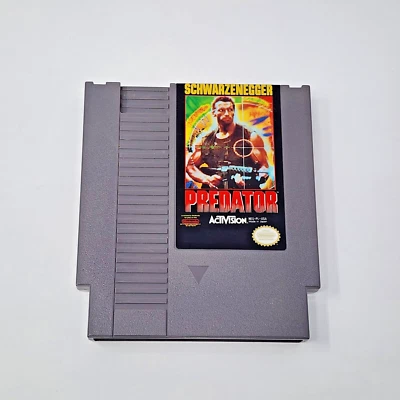 Schwarzenegger Predator (Nintendo NES) Cartridge ONLY - Authentic & TESTED - Image 1 of 3