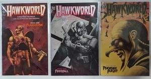 Hawkworld #1,2,3 (juego completo de cómics de DC de 1989 Timothy Truman) en estado bastante bueno+/casi nuevo - Imagen 1 de 4
