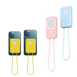 Lightweight Protective Case Portable Power Bank Holder for Apple Magsafe - Photo 1 sur 17