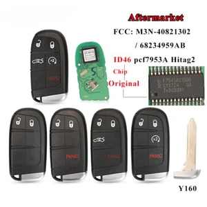 433 MHz ID46 M3N-40821302 Smart Fernbedienung Auto Schlüsselanhänger für Chrysler 300C Dodge etc. - Bild 1 von 32