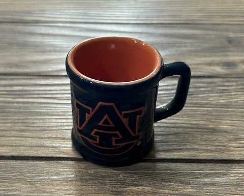 University Of Auburn Tigers Shot Glass Mug The Encore Group 2” Cover