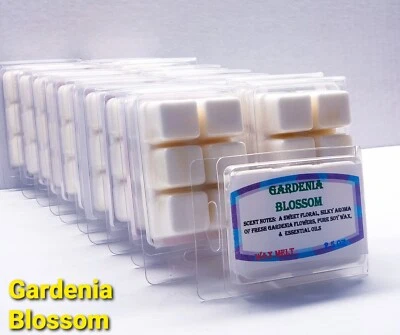 GARDENIA BLOSSOM -Pure Soy Wax Melt, Highly Scented, 2.5 oz- $6 per pack - Image 1 of 4