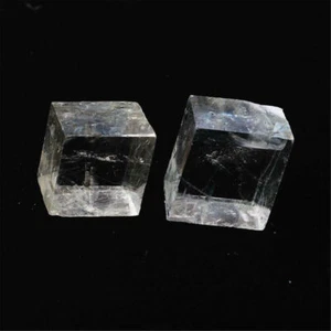 1pc Natural Calcite Clear Crystal Ore Mineral Specimens Stone Optical Research - Picture 1 of 7