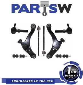 8 Pc Suspension Kit for Dodge Neon, SX 2.0 Plymouth Neon Control Arms Tie Rods - Picture 1 of 3