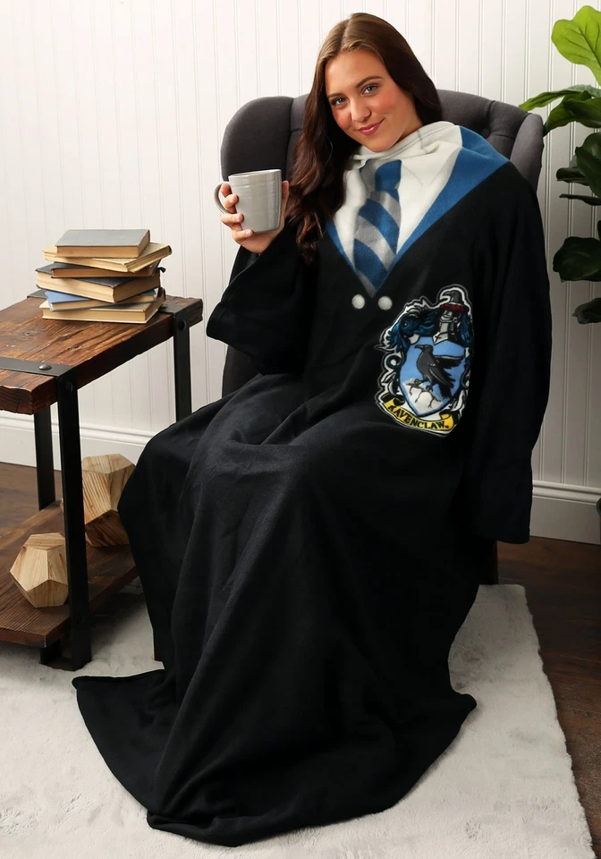 Northwest Comfy Throw Blanket with Sleeves 48 Inches Ravenclaw Rules
