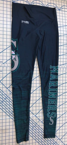 Major League Fitness Athletic Pants Mariners Leggings Women’s Sz S Cover